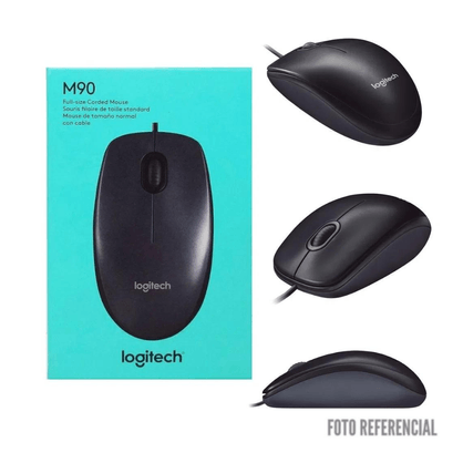 Mouse Logitech con cable