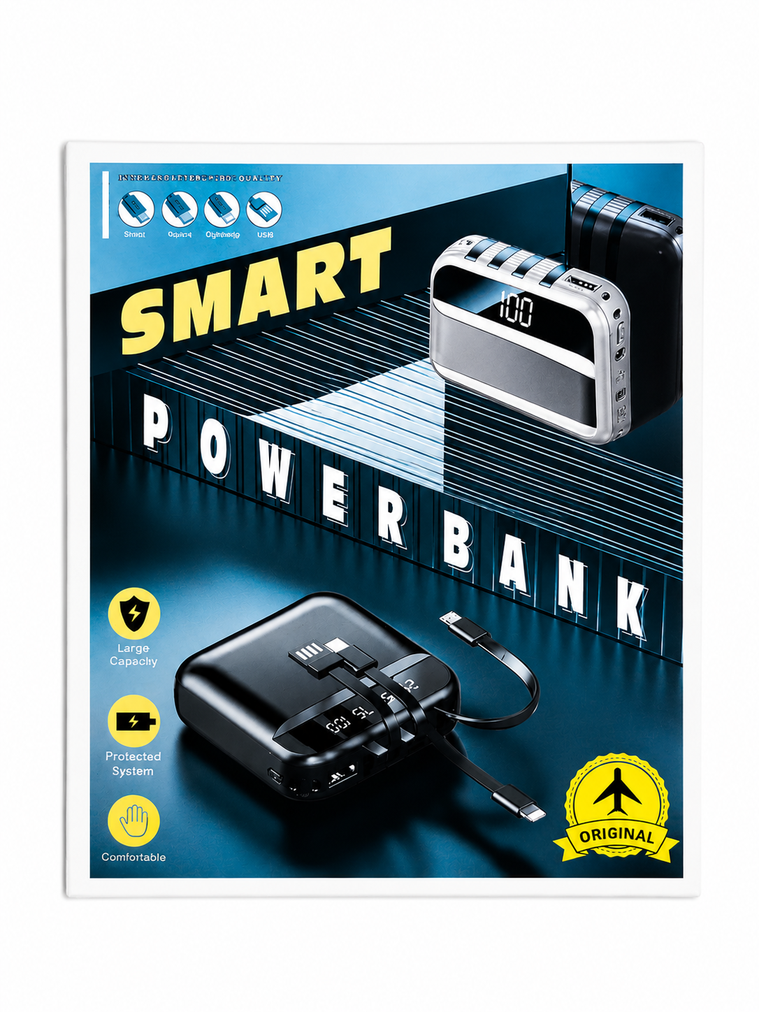 SMART POWER BANK POLYMER BATTERY