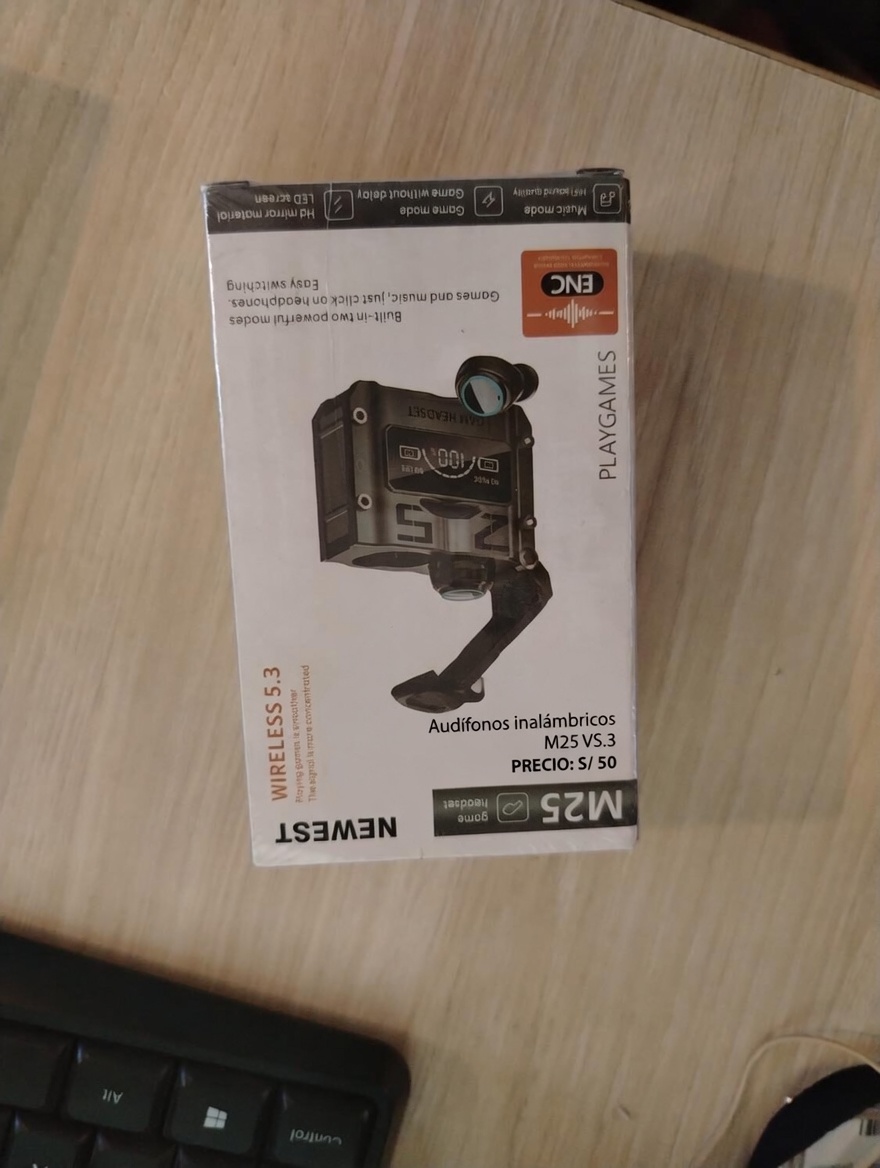 NEWEST AUDIFONOS INALAMBRICOS M25 V5.3