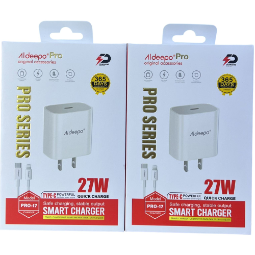 Aldeepo Pro Cargador 27W TYPE C - IOS