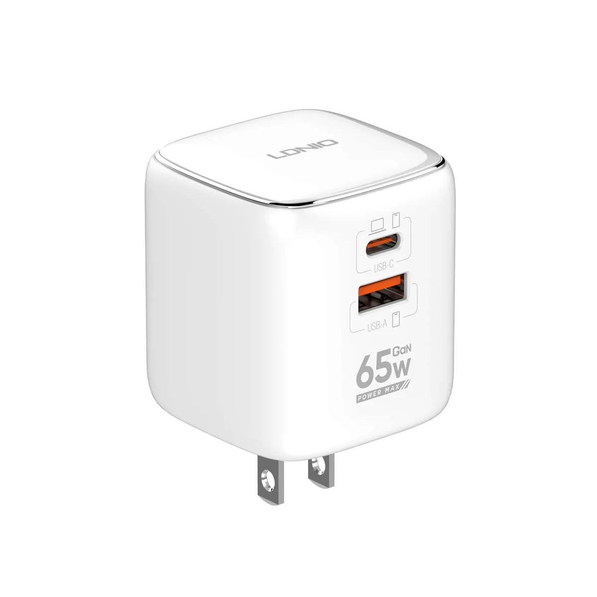 LDNIO MINI QUICK CHARGER 65W - USB C + A
